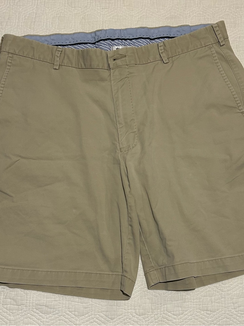 Peter Millar Tan Flat Front Men's Shorts size 38